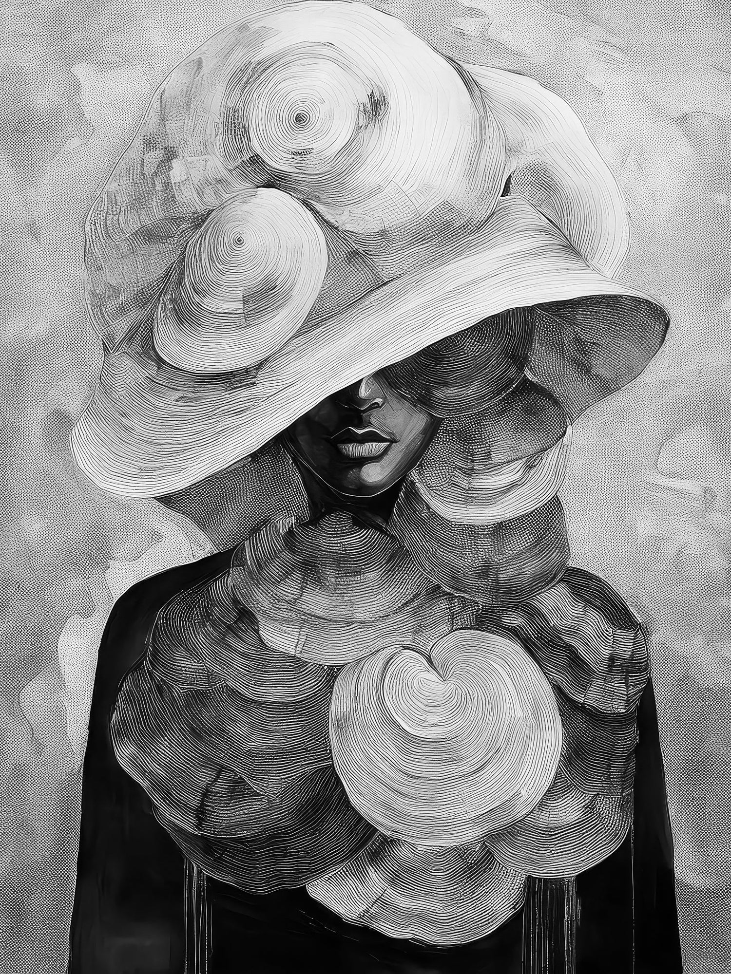 Svartvita Posters för det moderna hemmet