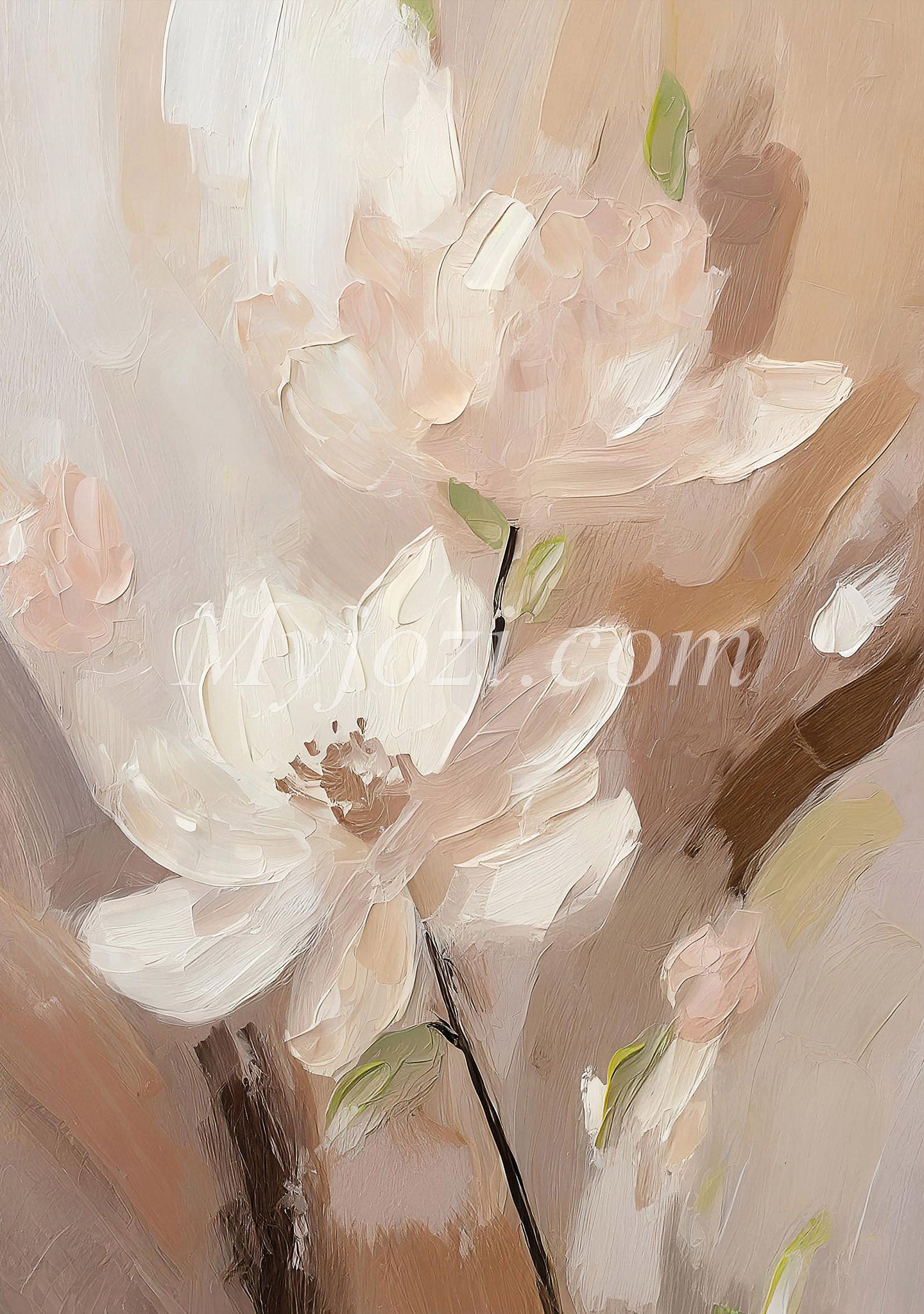 Konstnärlig Blomposter - Försakad Ovisshet