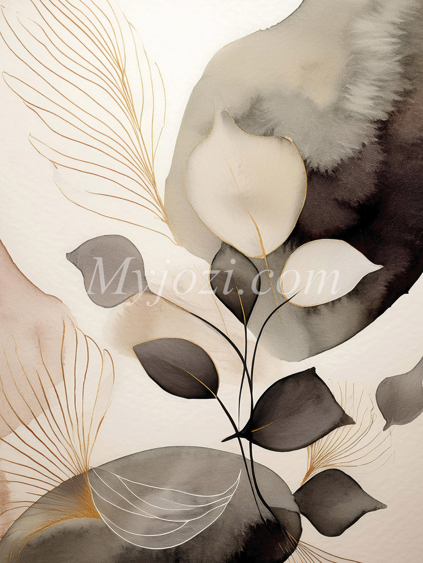 Abstrakt Väggkonst - Modern Poster
