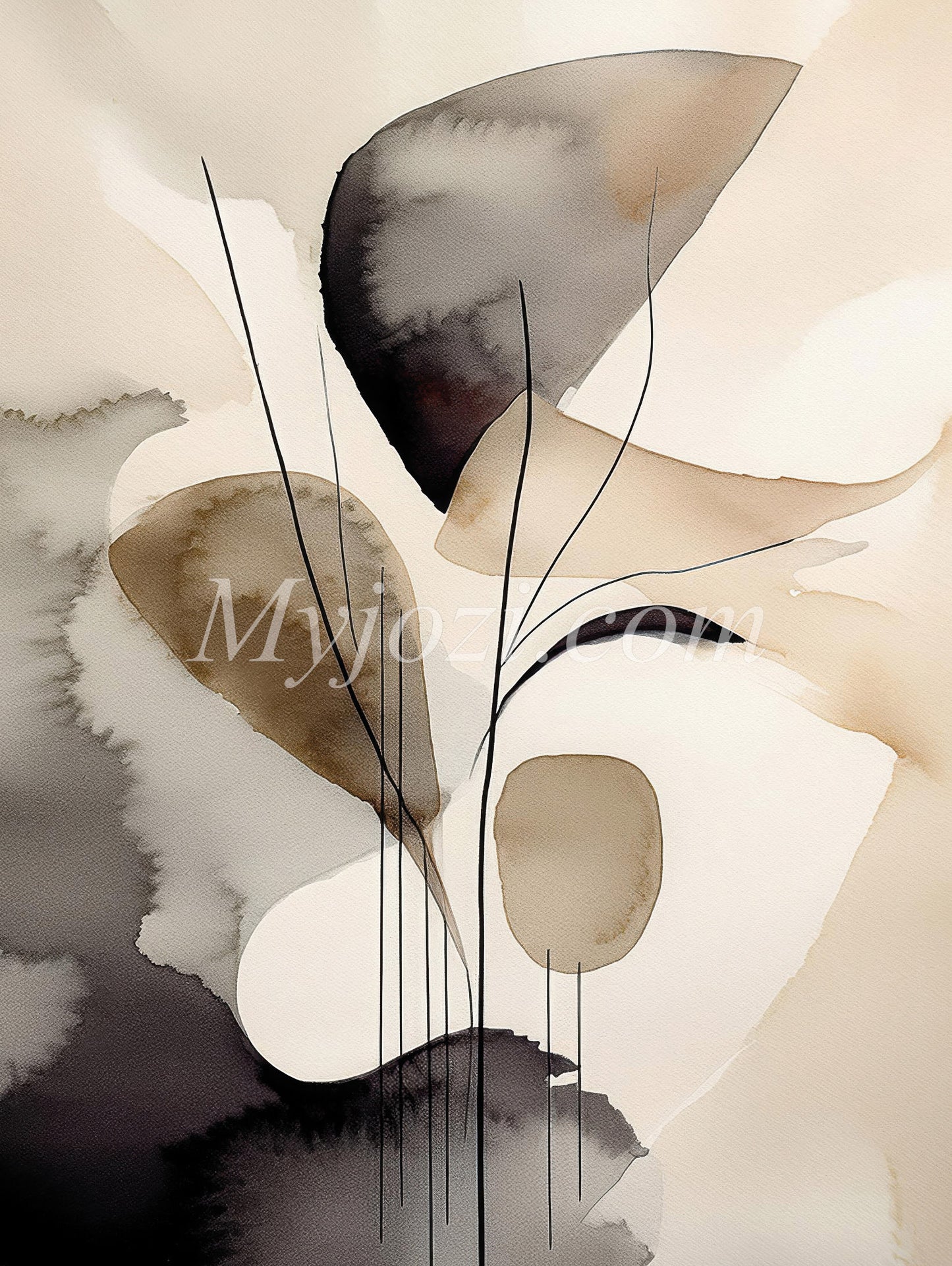 Abstrakt Poster - Vomina Fridfull
