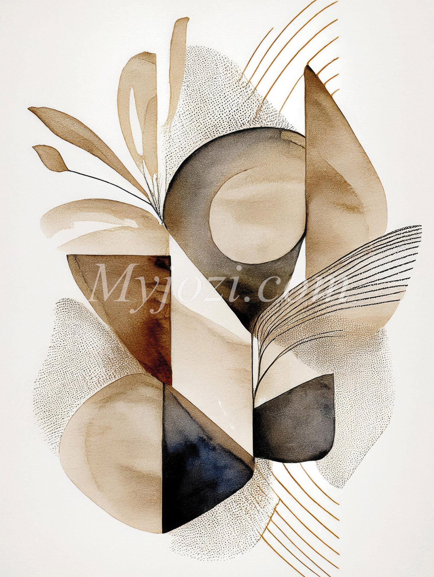 Olania Modern Poster - Sofistikerad Elegans