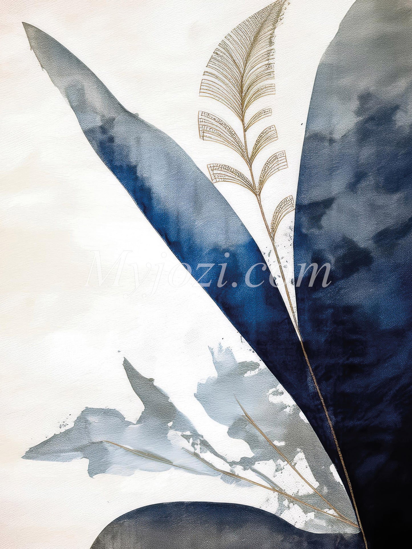 Modern Poster - Sea Blue Nature