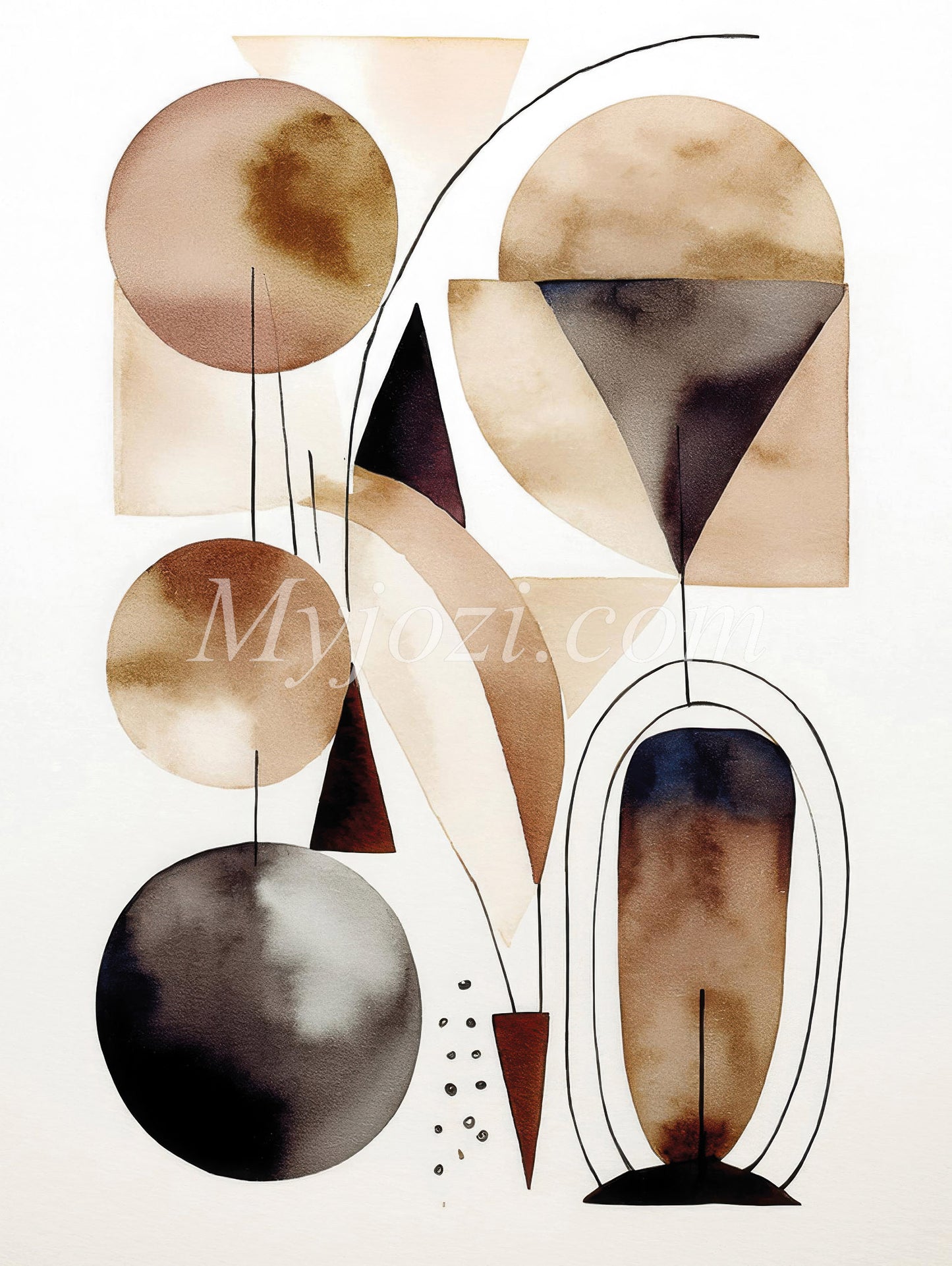 Food Posters Abstract - Behind the Glass Facade