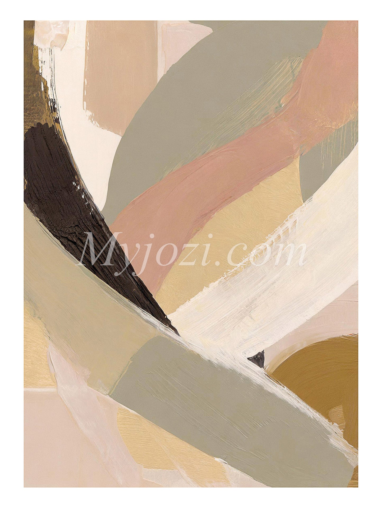 Art Poster - Muffled Sound Waves