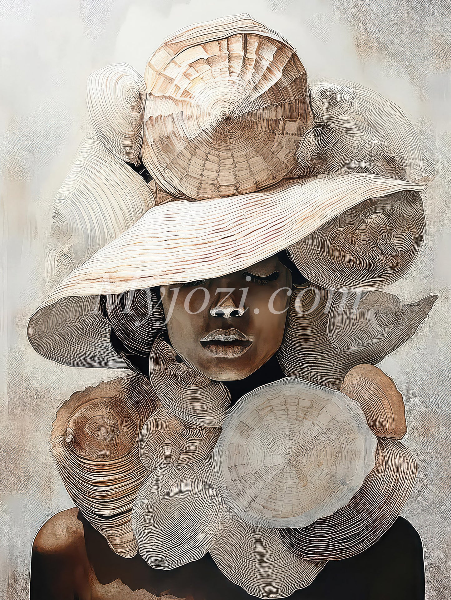 Art Poster - Goddess of the Sea