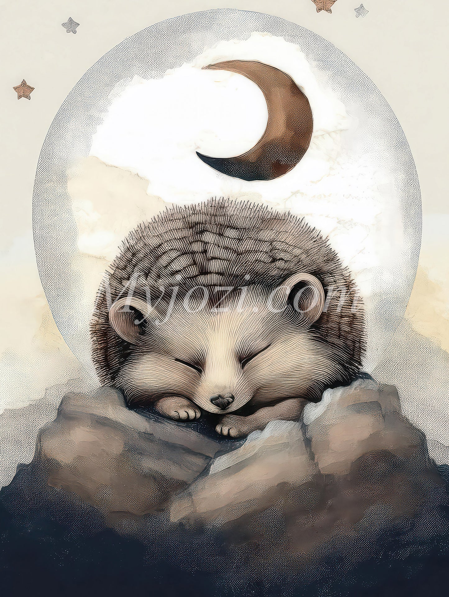 Hedgehog's Dreams - Children's Posters