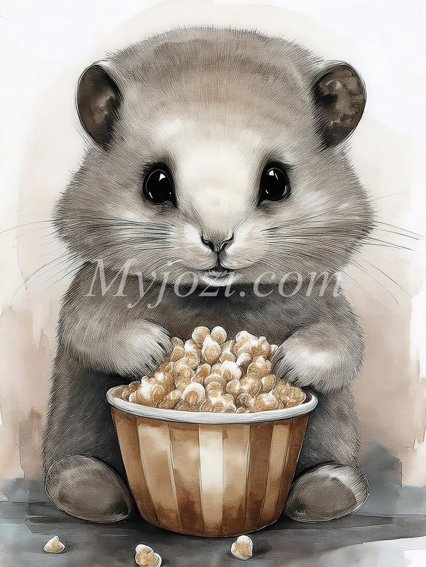 Lovelia the Mouse - Animal Posters for the Nursery