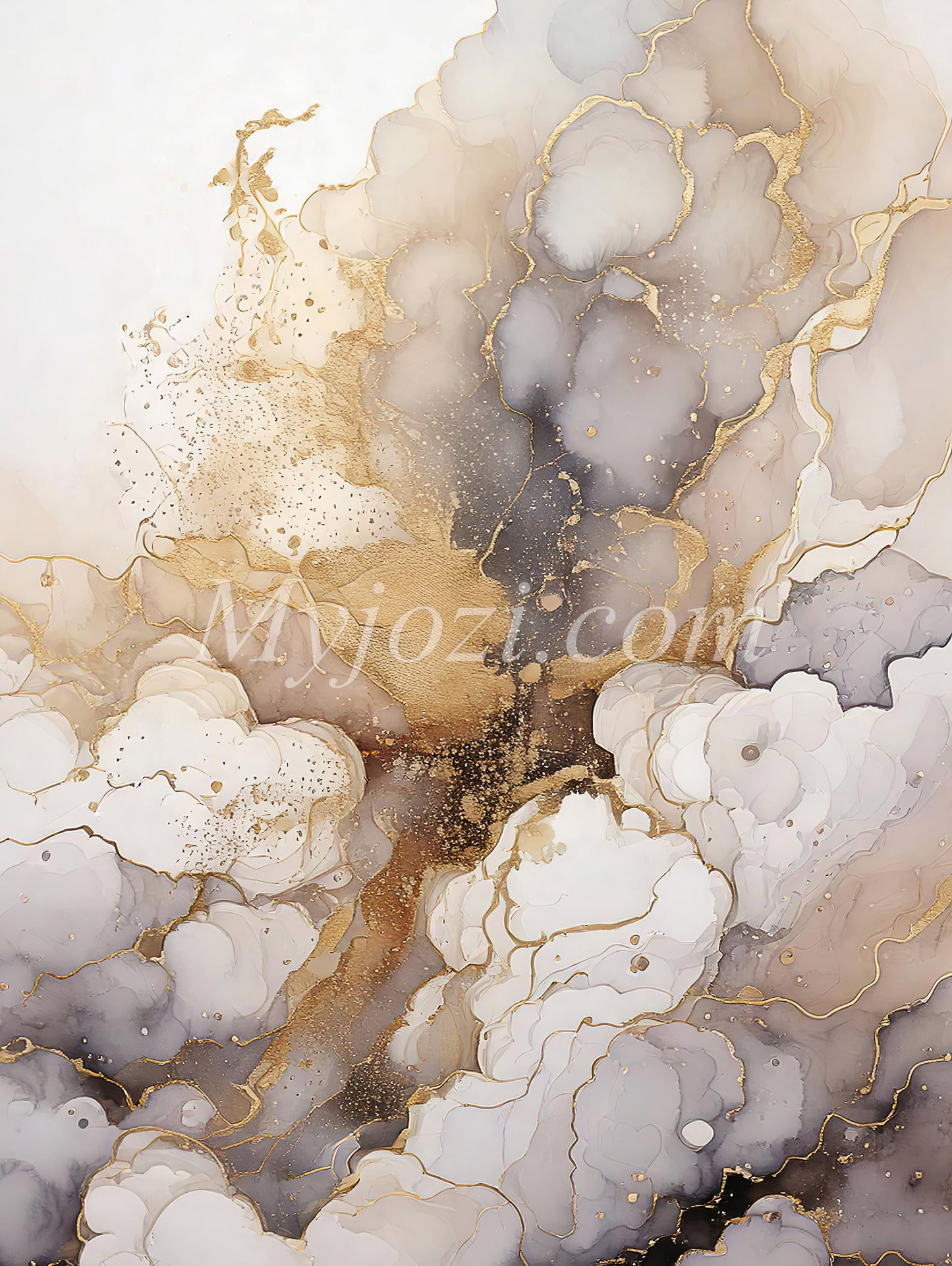 Poster Wolinia Clowdia - Abstract Clouds