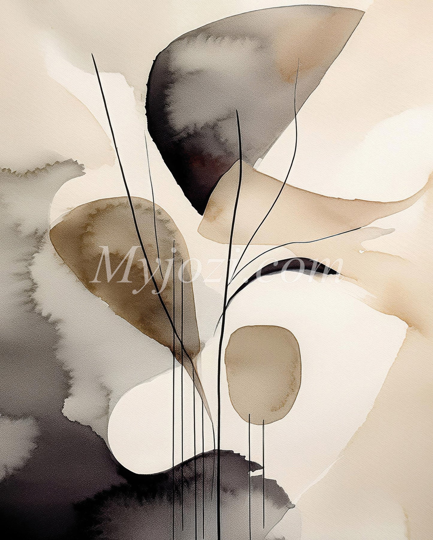 Abstrakt Poster - Vomina Fridfull