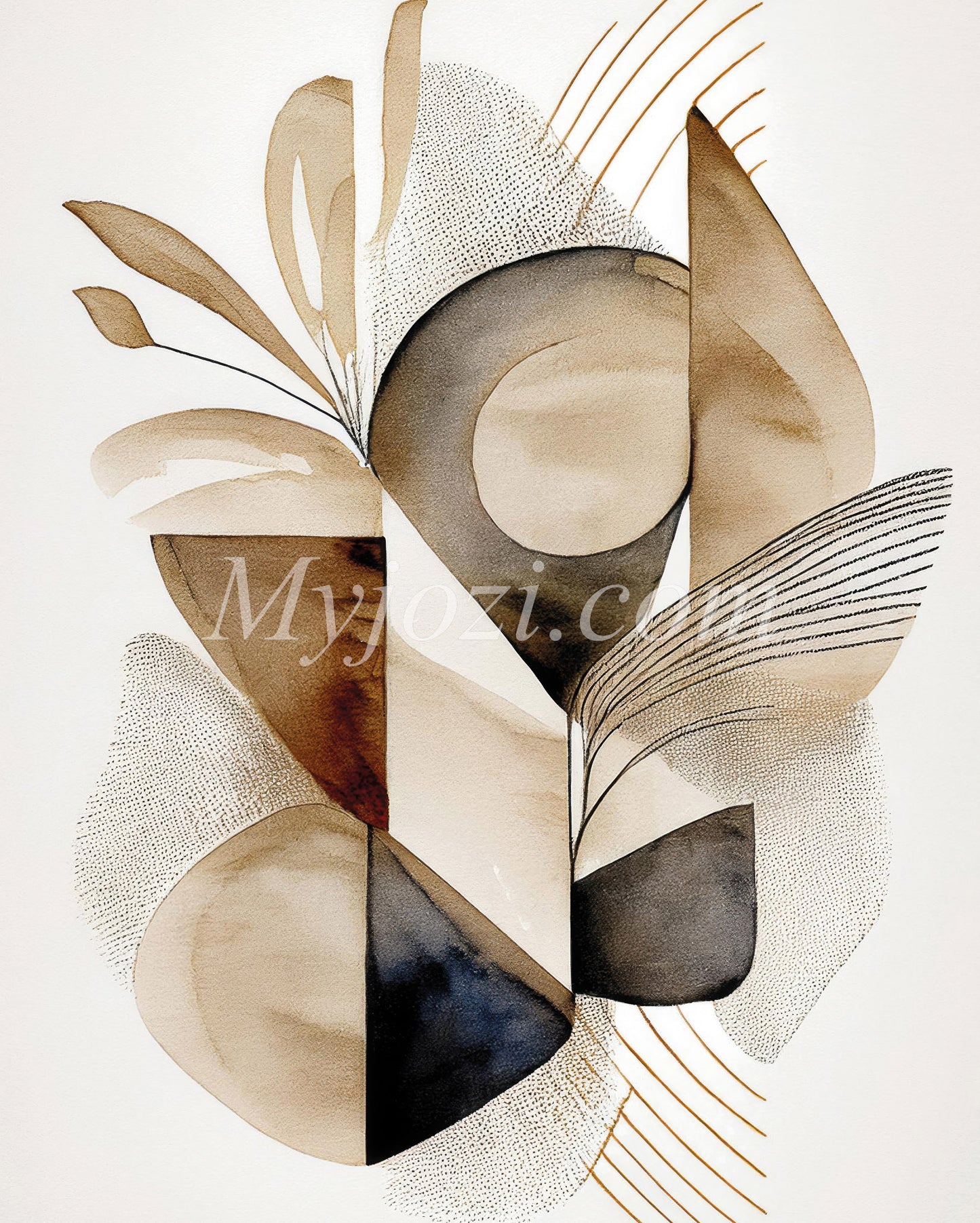 Olania Modern Poster - Sofistikerad Elegans