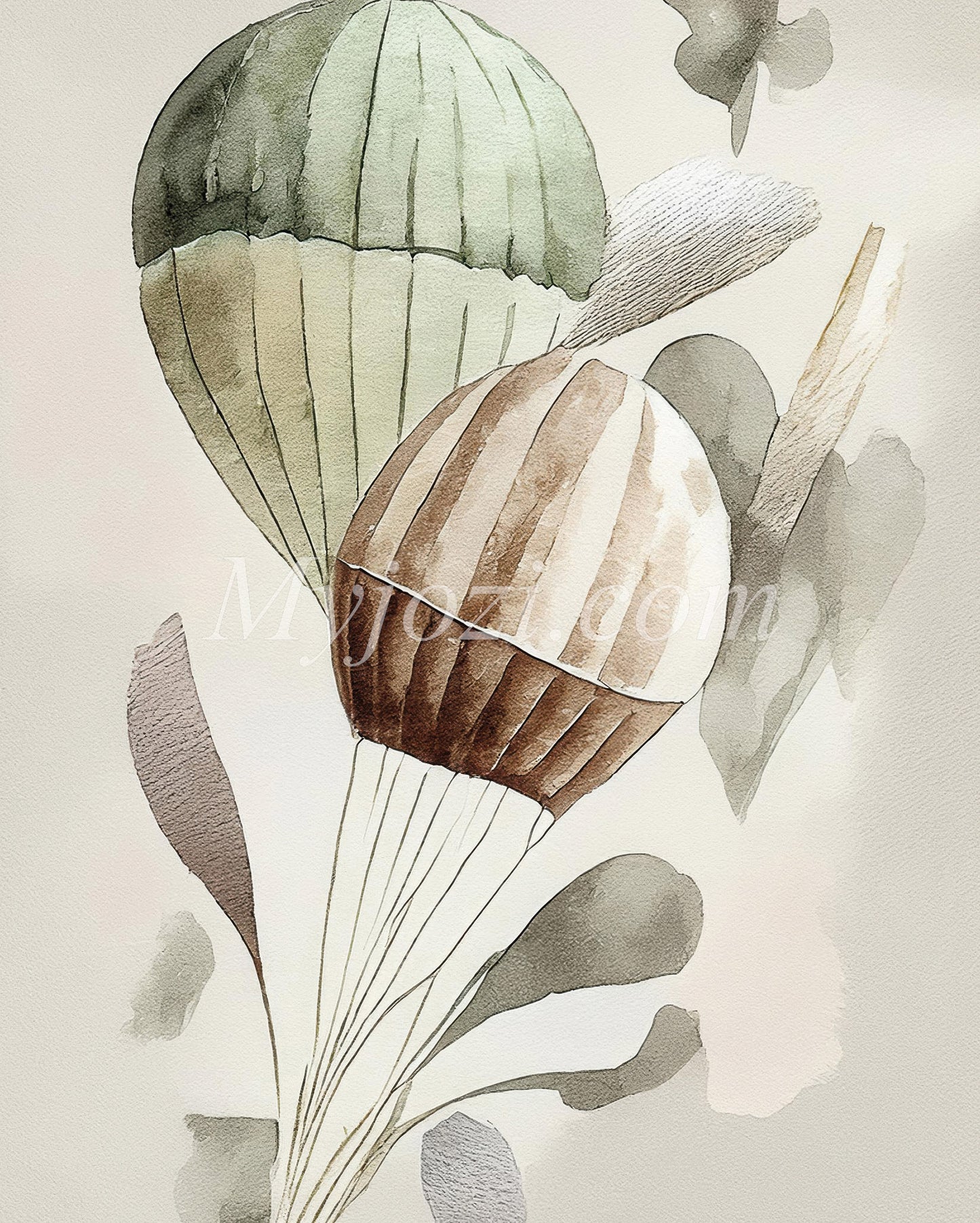 Poster Heißluftballon - Traumluft