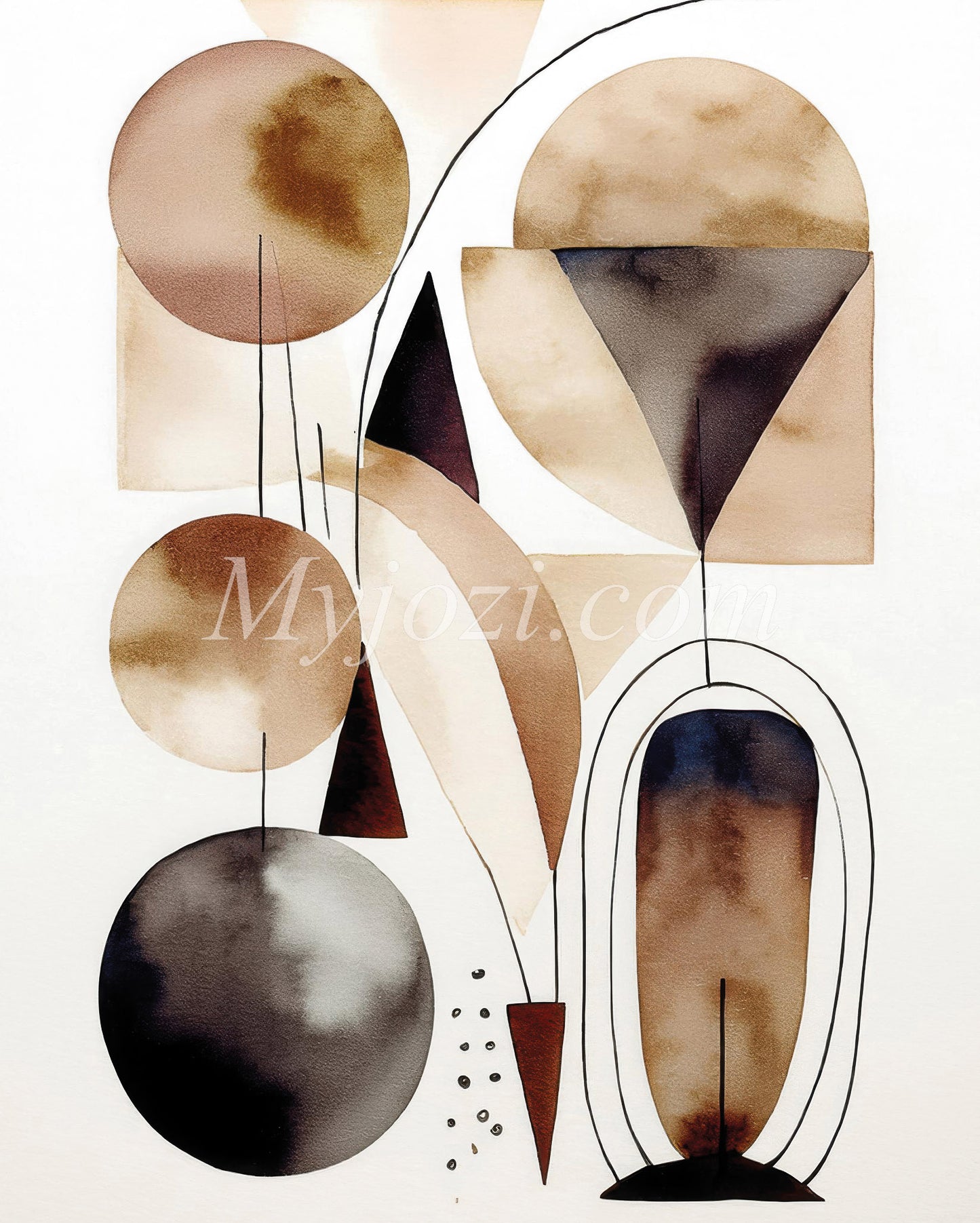 Food Posters Abstract - Behind the Glass Facade