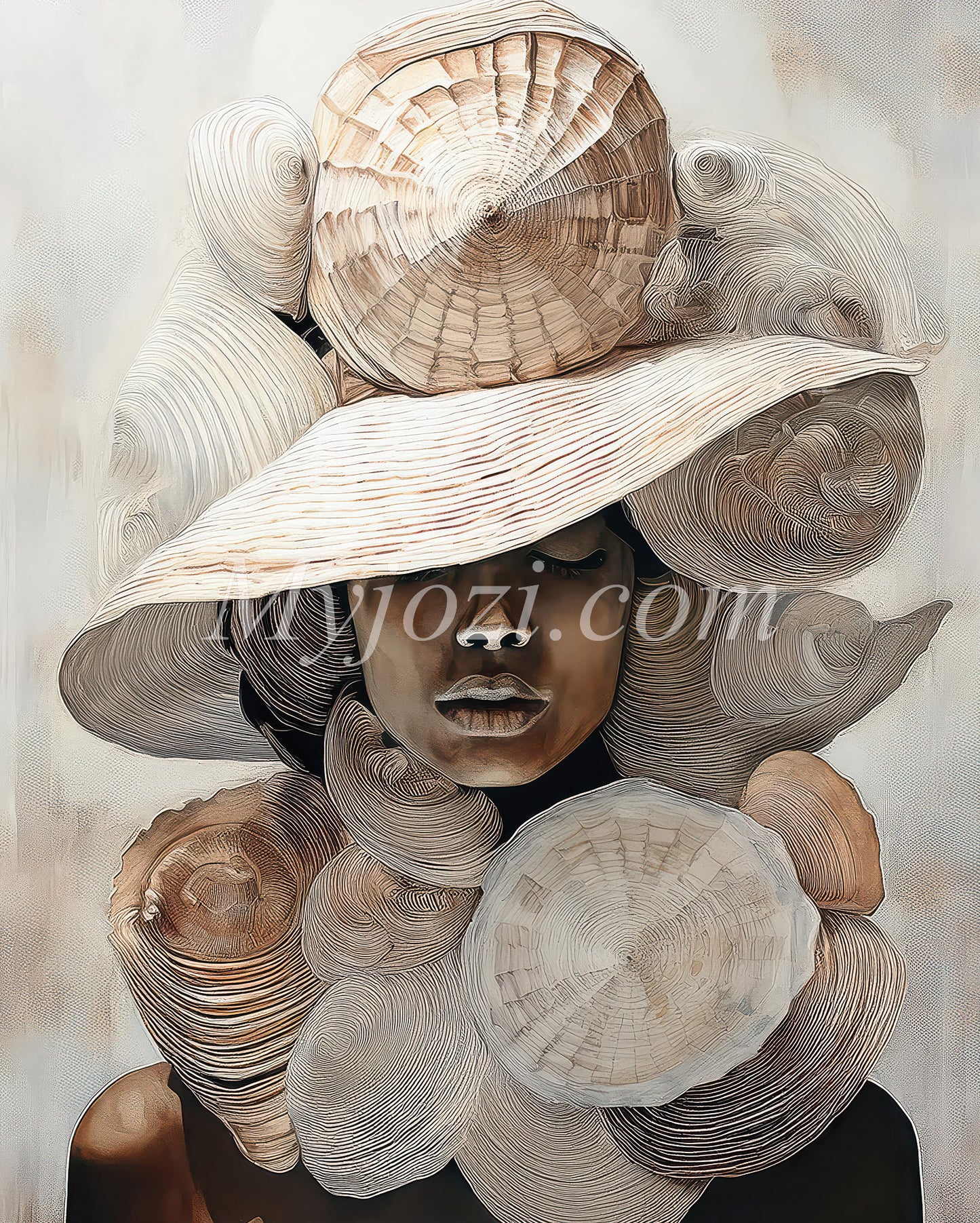 Art Poster - Goddess of the Sea