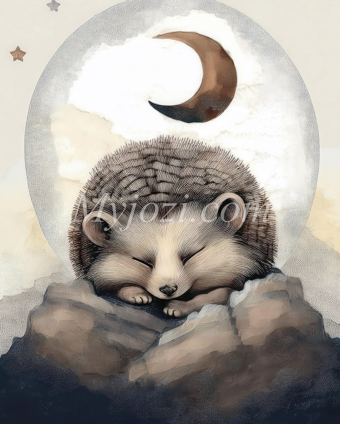 Hedgehog's Dreams - Children's Posters