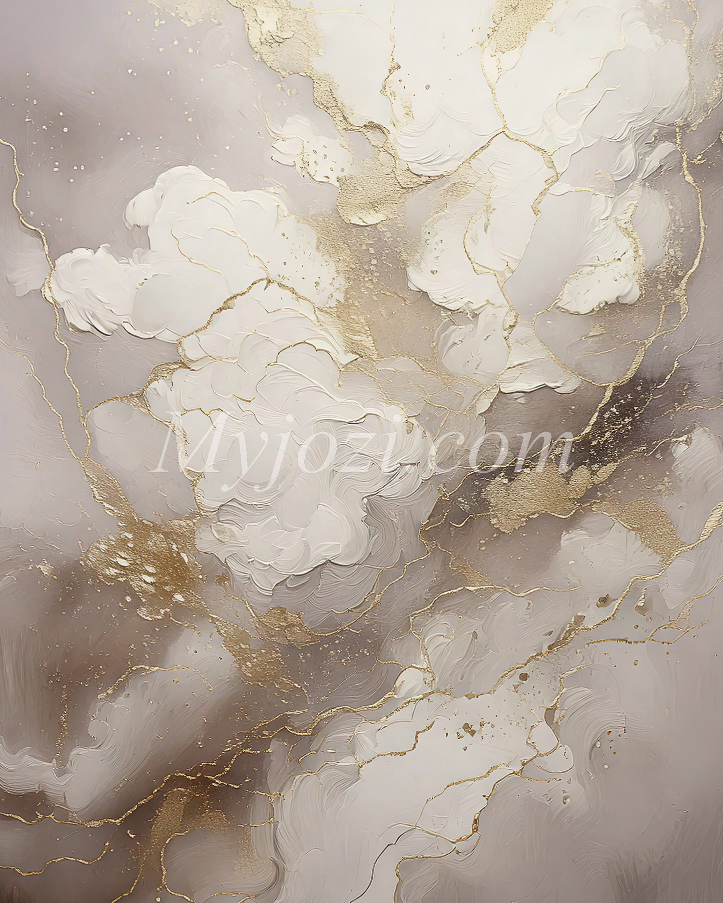 Poster Abonia Clowdia - Abstract Clouds