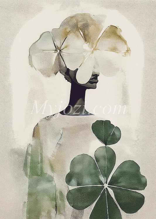 Poster Beadinis Velona - Skandinavisk design med lugn och harmoni i varma toner.