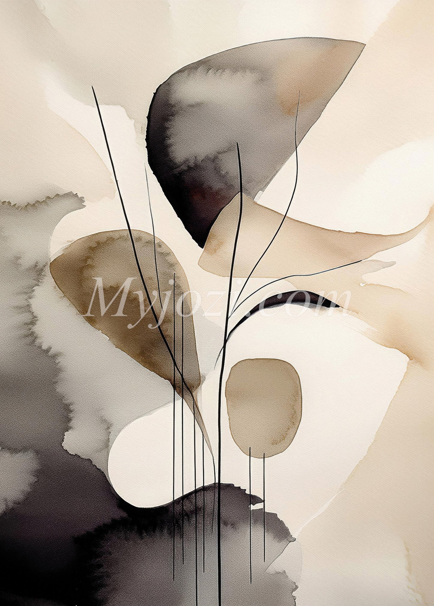 Abstrakt Poster - Vomina Fridfull