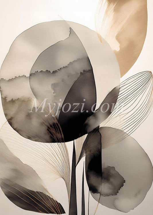 Abstrakt Poster - Vonia Harmonisk