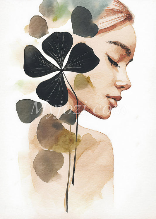 Poster Femina Novelia - Högkvalitativt tryck med skarpa detaljer och djupa färger för en stilren inr