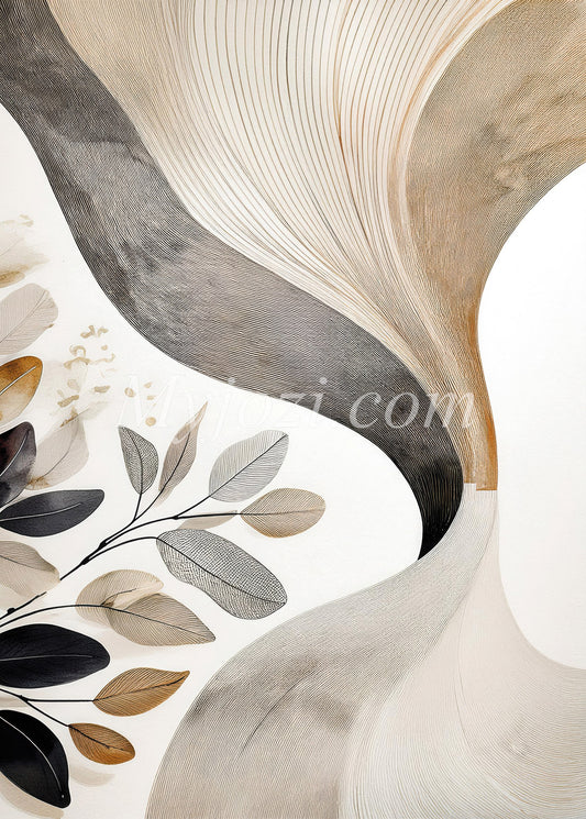 Poster Formia Dualie i mjuka, skandinaviska färger för karaktär och lugn i ditt hem.