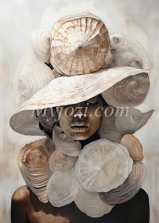 Poster Petasum La Conchas - Skandinavisk design med lugn och harmoni, perfekt för alla rum.