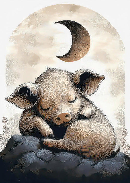 Barnposter - Kultingen Som Drömmer