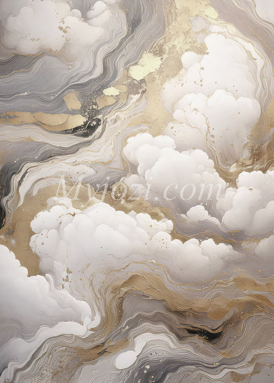 Abstrakt Vacker Poster - Clawinia Fenora