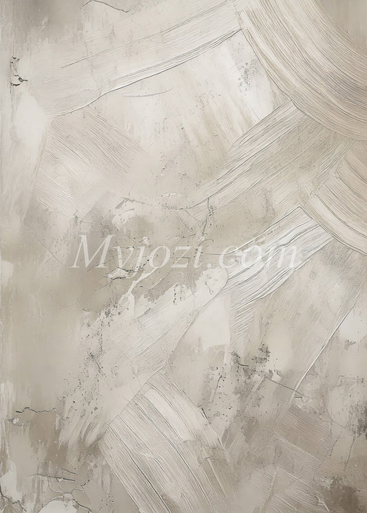 Abstrakt poster inspirerad av naturens strukturer, perfekt för modern inredning.