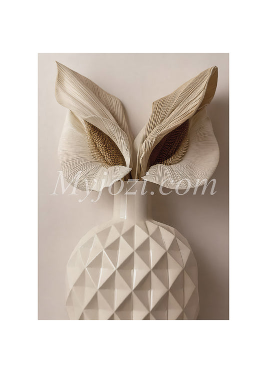 Tidlös fotoposter med naturens harmoni och skönhet i varma toner.