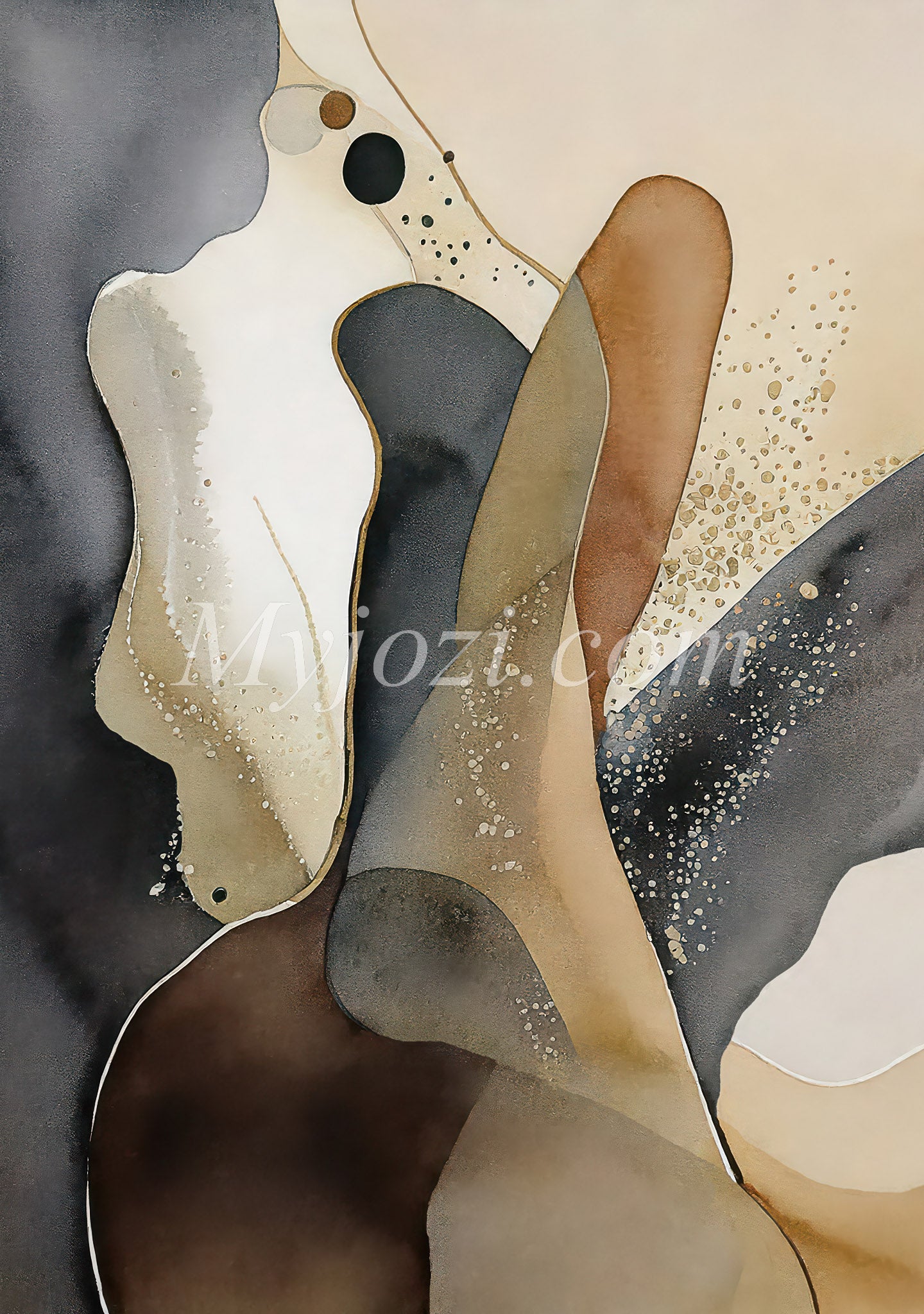Poster Micocia Lepto - Abstract Artwork