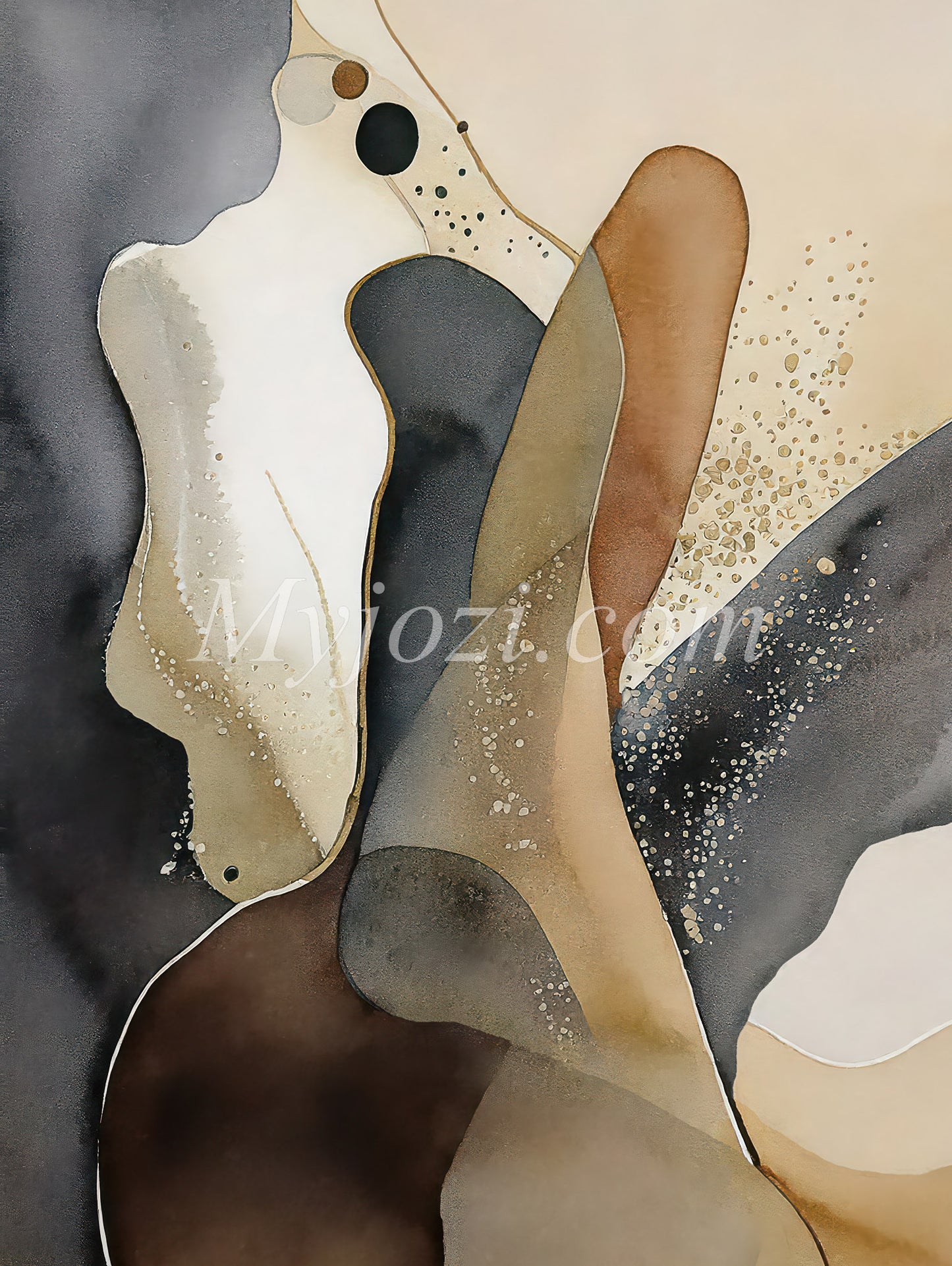 Poster Micocia Lepto - Abstract Artwork