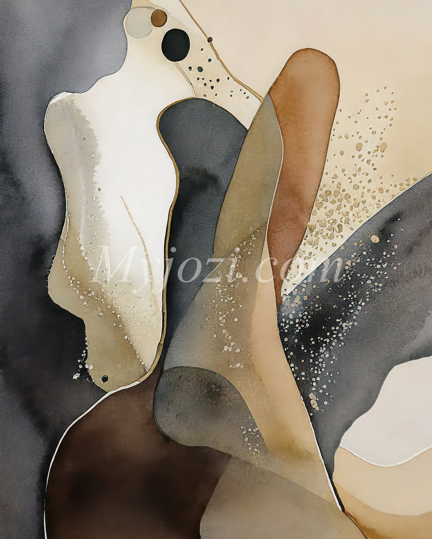 Poster Micocia Lepto - Abstract Artwork