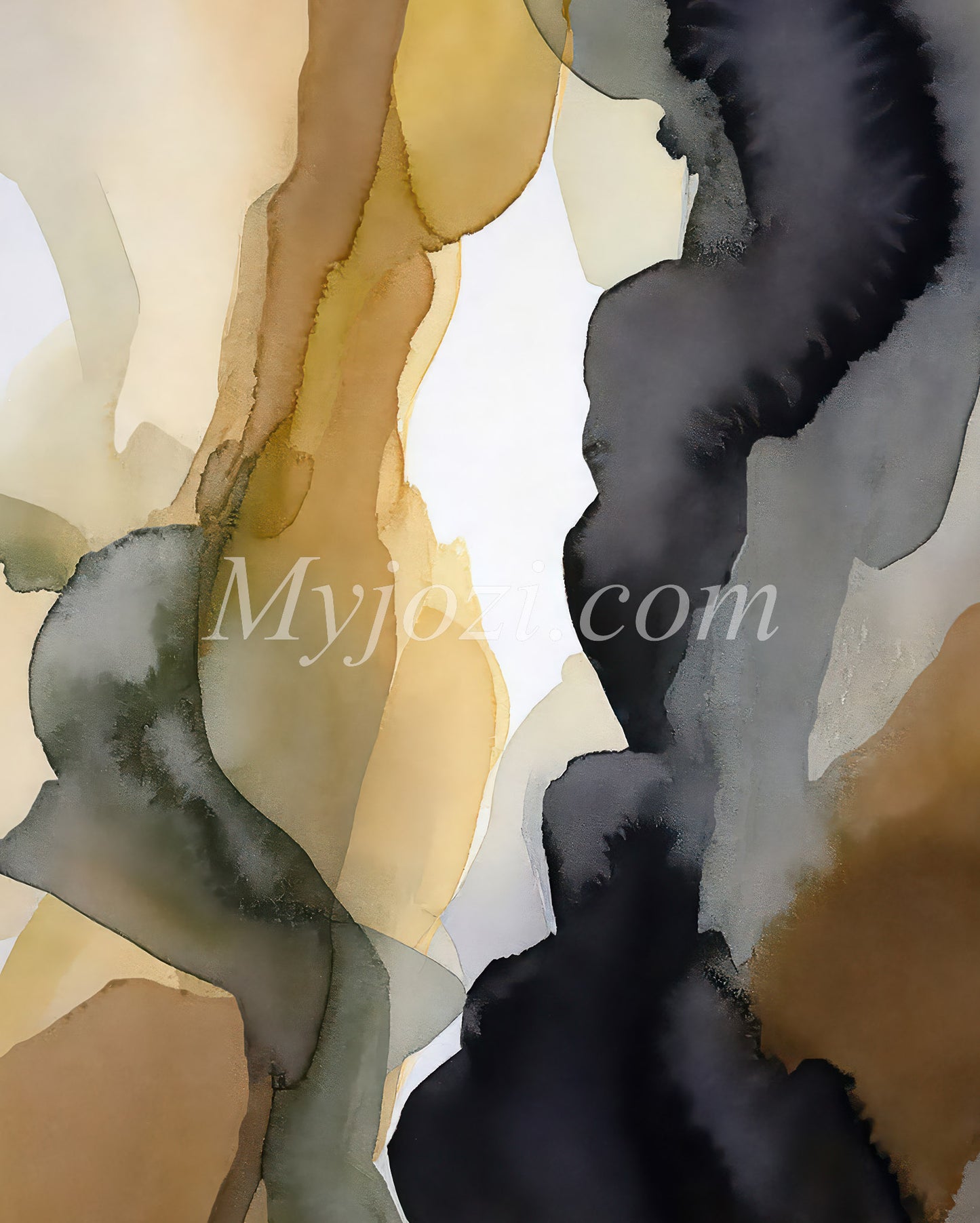 Poster Ricota Svendio - Abstract and dancing