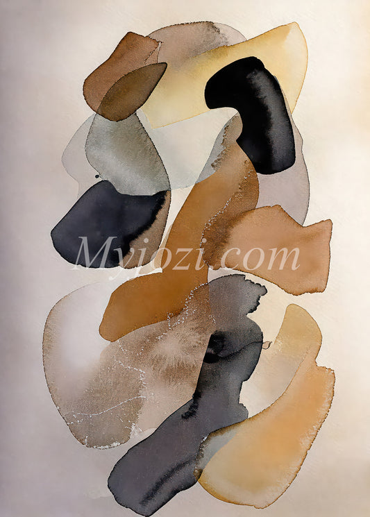 Bleuina Konstposter - En abstrakt skönhet