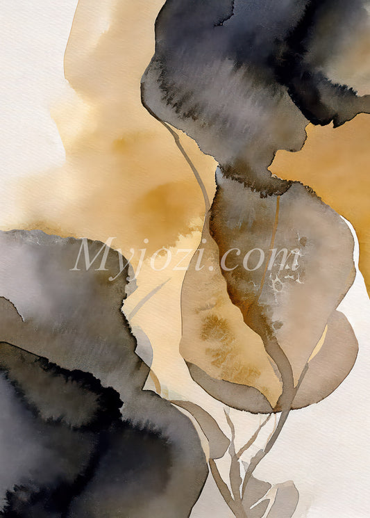 Abstrakt Poster Ricota Svania - Ett tidlöst verk