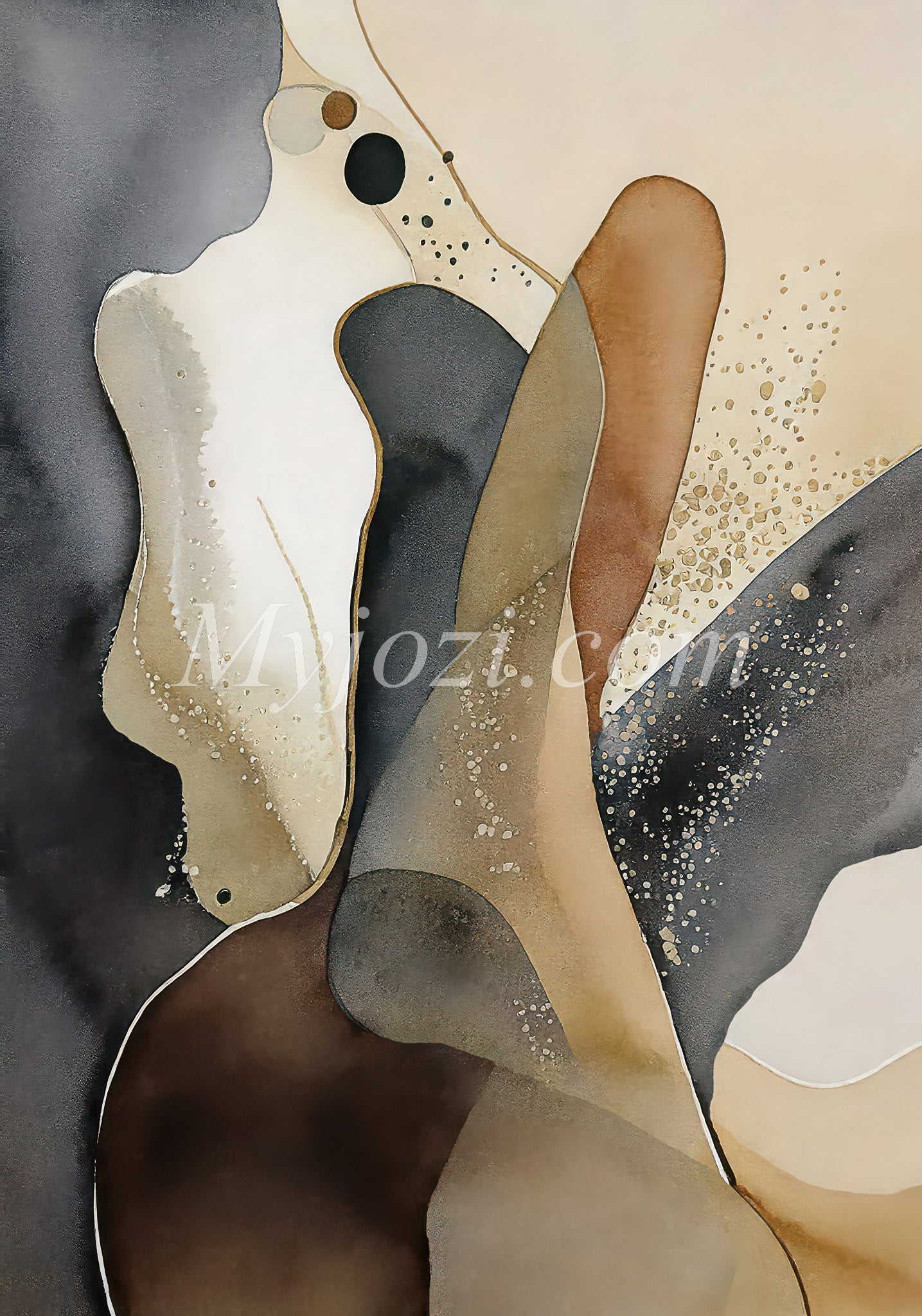 Poster Micocia Lepto - Abstract Artwork
