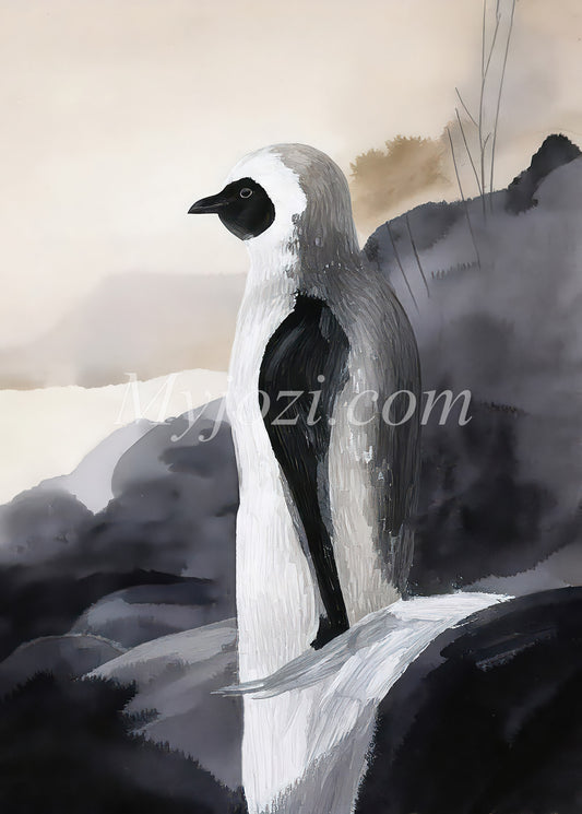 Konstposter - Pingvinens Tankar