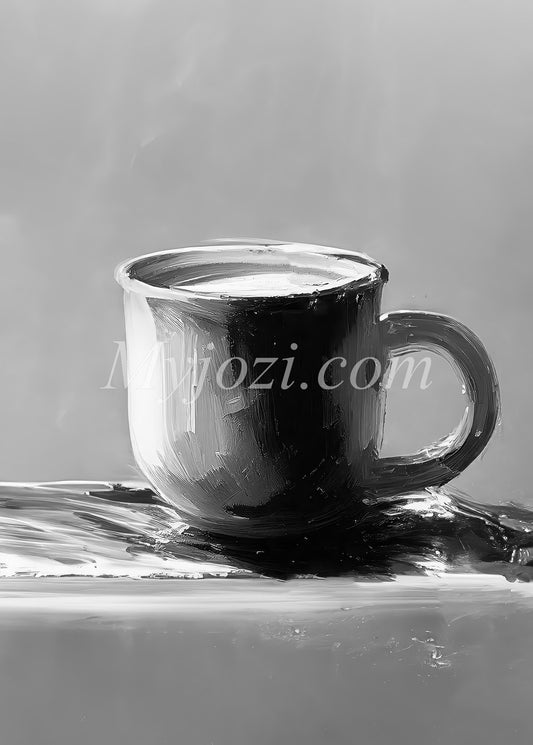 Matinspirerad Poster - Kaffekoppen