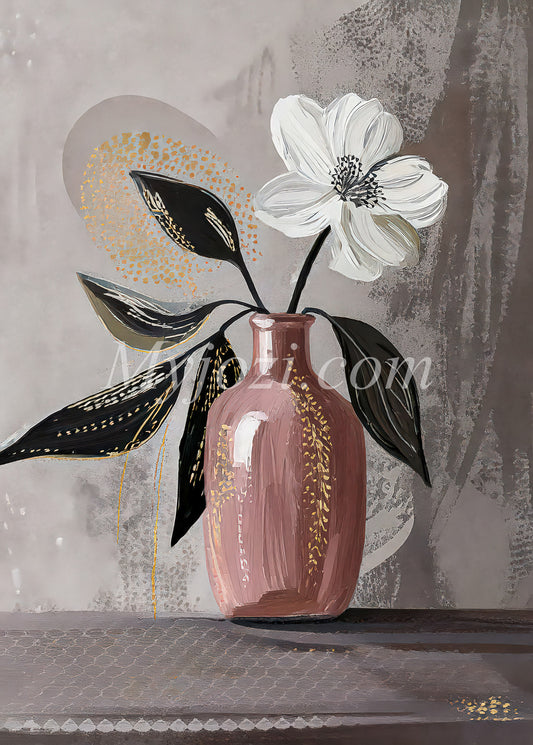 Ensam Men Ståtlig - Canvastavla