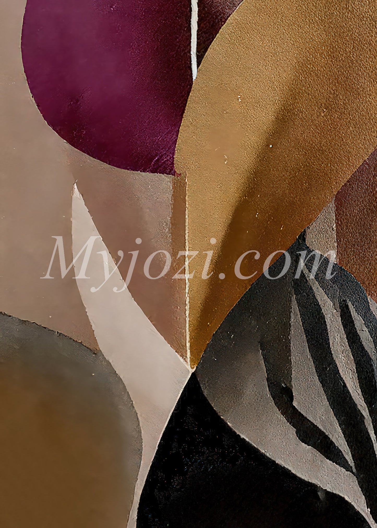 Poster Ricota Svendio - Abstract and dancing
