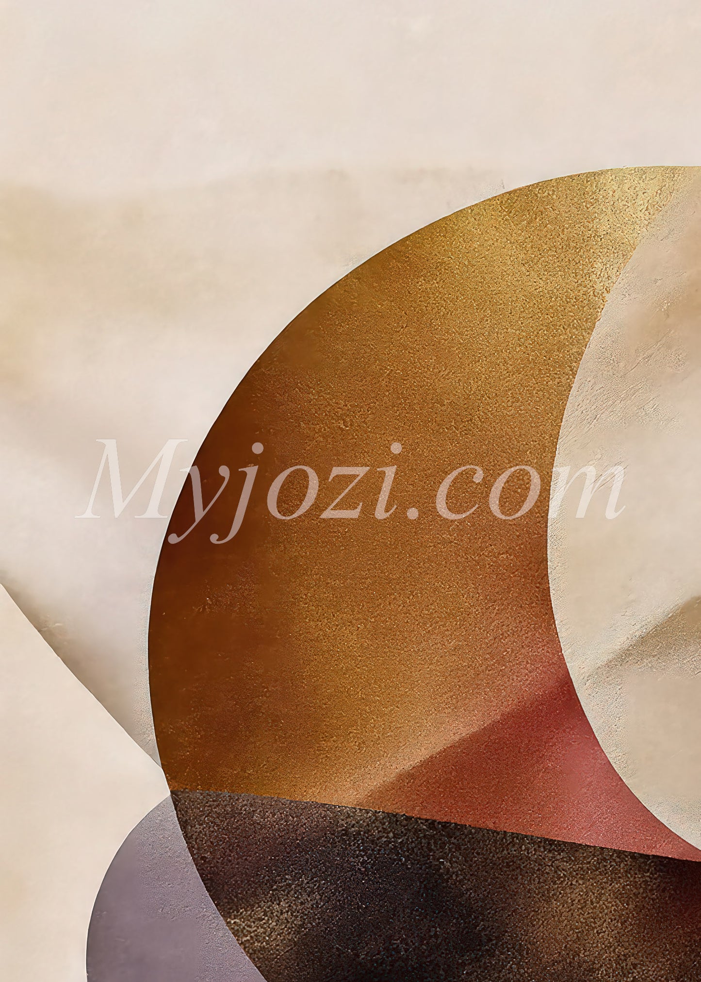Poster Ricota Svendio - Abstract and dancing
