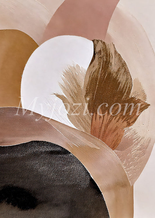 Abstrakt Konstposter- Fijana collection IV