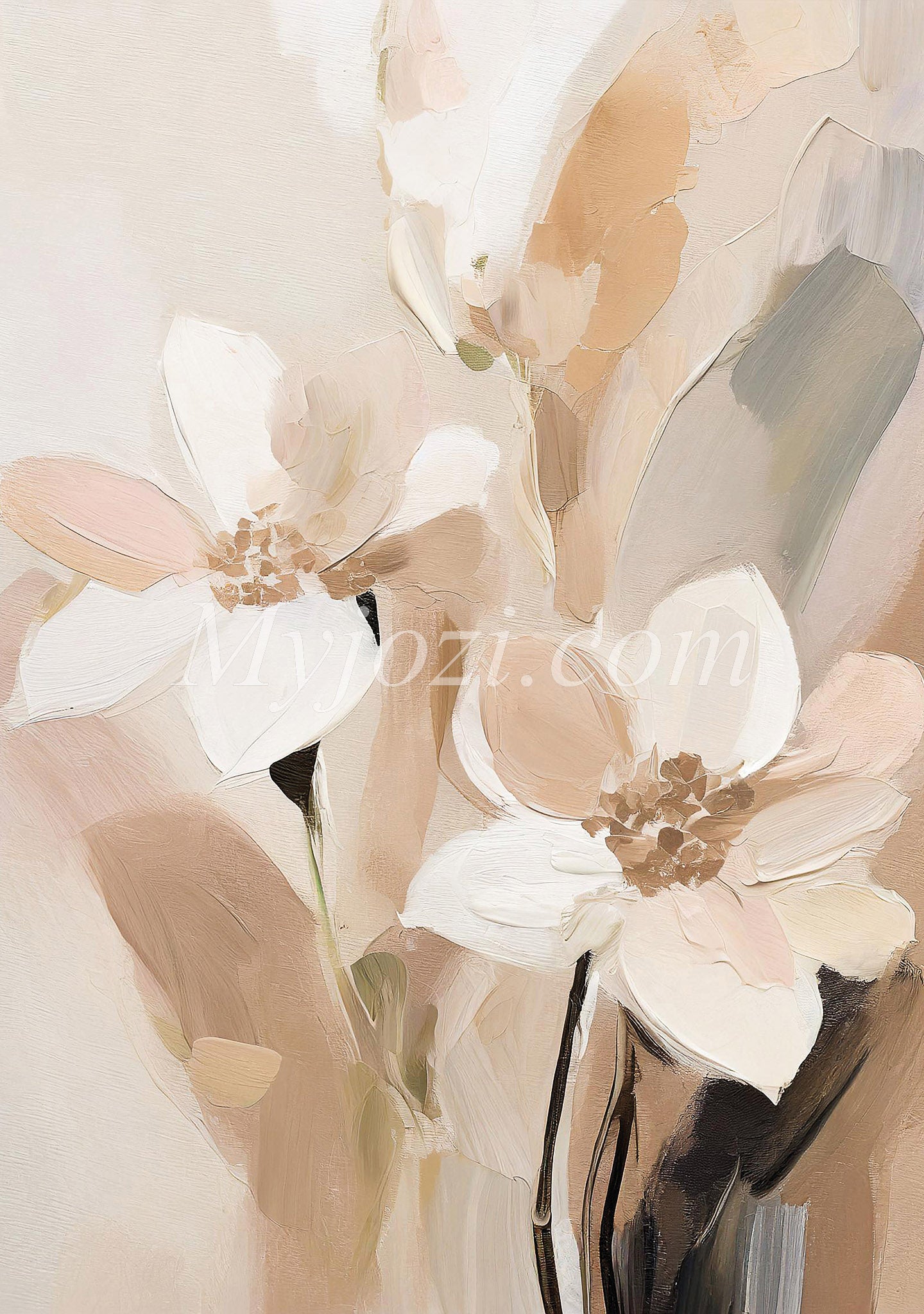 Konstnärlig Blomposter - Den Blommiga Längtan