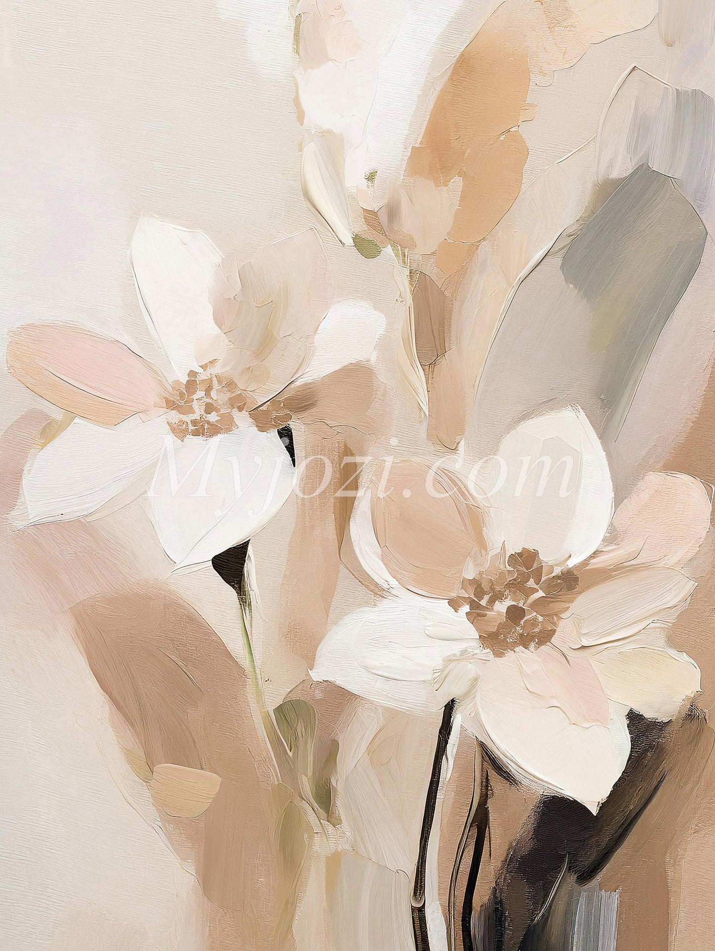 Konstnärlig Blomposter - Den Blommiga Längtan