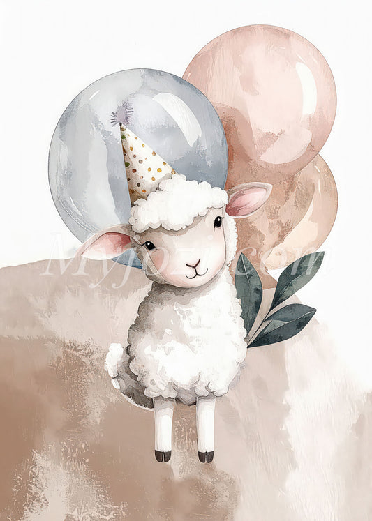 lamm barntavla