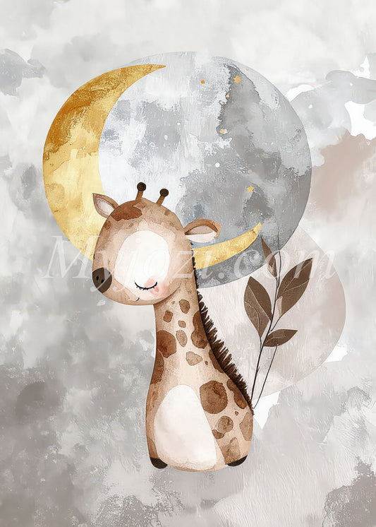giraff barntavla